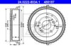 ATE 24.0222-8034.1 Brake Drum
